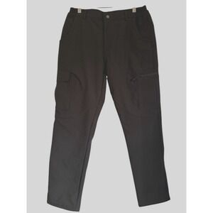 Outdoor Sports Black Cargo‎ Pants Men's Utility Hiking Work Pants - L (32x30)
